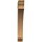 Ekena Millwork Thorton Traditional Rough Sawn Bracket, Western Red Cedar, 6"W x 40"D x 48"H BKT06X40X48THR01RWR - alternate 4
